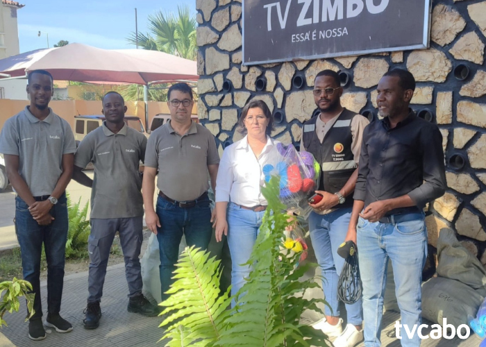 TVCABO junta-se à campanha “Abraço Solidário Benguela” promovida pelo MINTTICS
