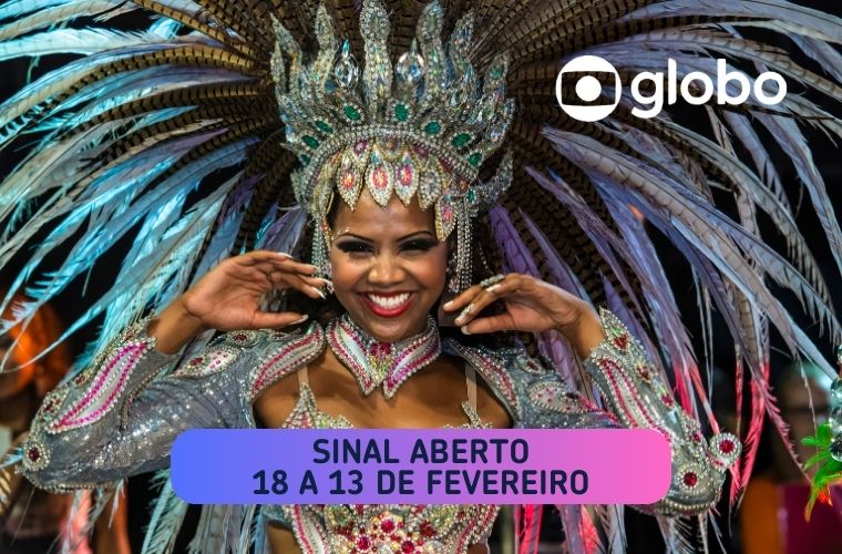 Sinal Aberto Globo HD para transmissão do Carnaval 2024 - Grelha Zap Sinal Aberto Globo HD para transmissão do Carnaval 2024 - Grelha Zap